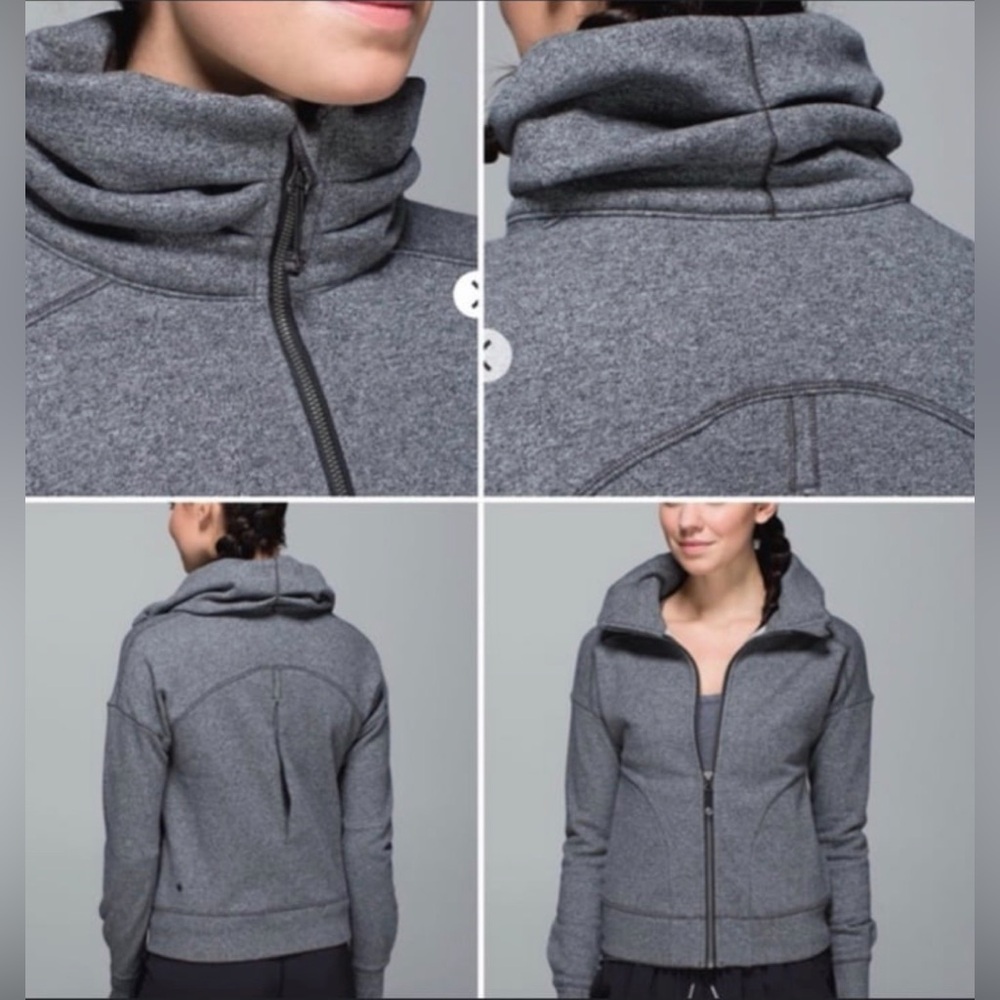 Lululemon Hug It Out‎ Zip-Up Women's Sweatshirt Jacket Size 4 EUC